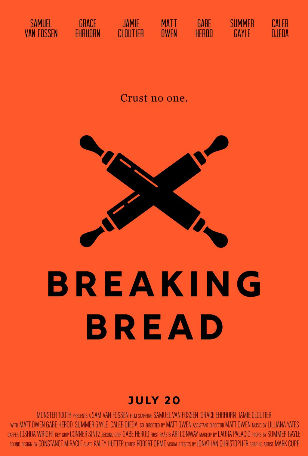 Filmposter for Breaking Bread